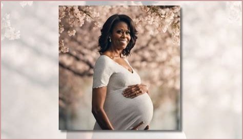 Captivating Moments: Michele Obama's Pregnancy Pictures